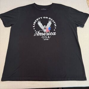 Cody James - Liberty or Death Black T-Shirt - Size XXL